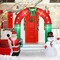 8ft Inflatable Arch Christmas Santa Claus Snowman Archway Outdoor Indoor Holiday